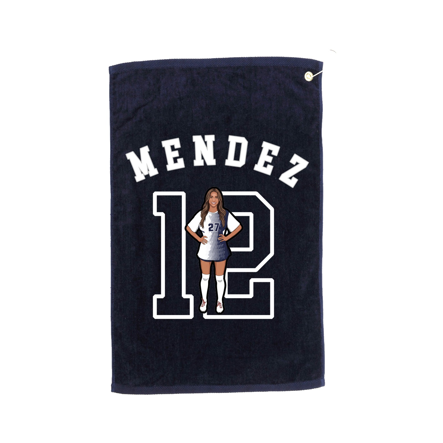 Golf Towel — Shirsey Arch in Navy