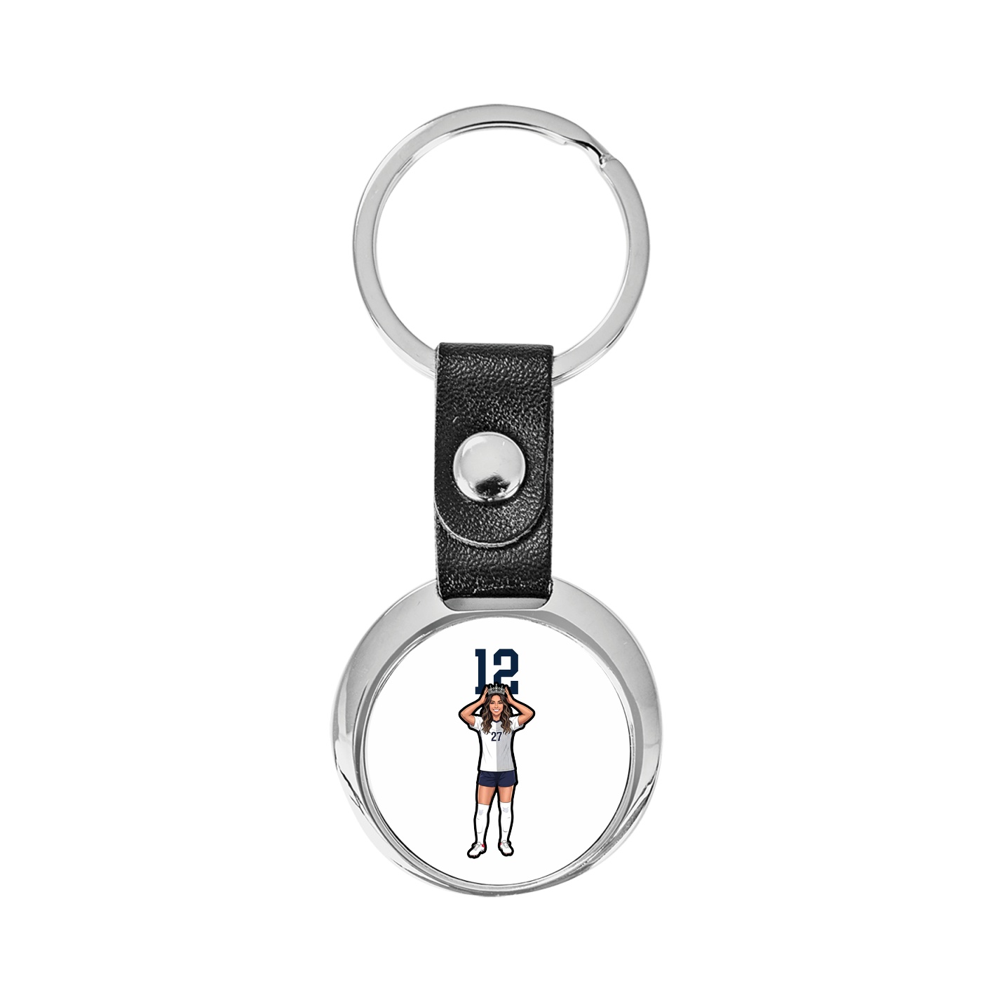 Key Chain — Number Top in Classic
