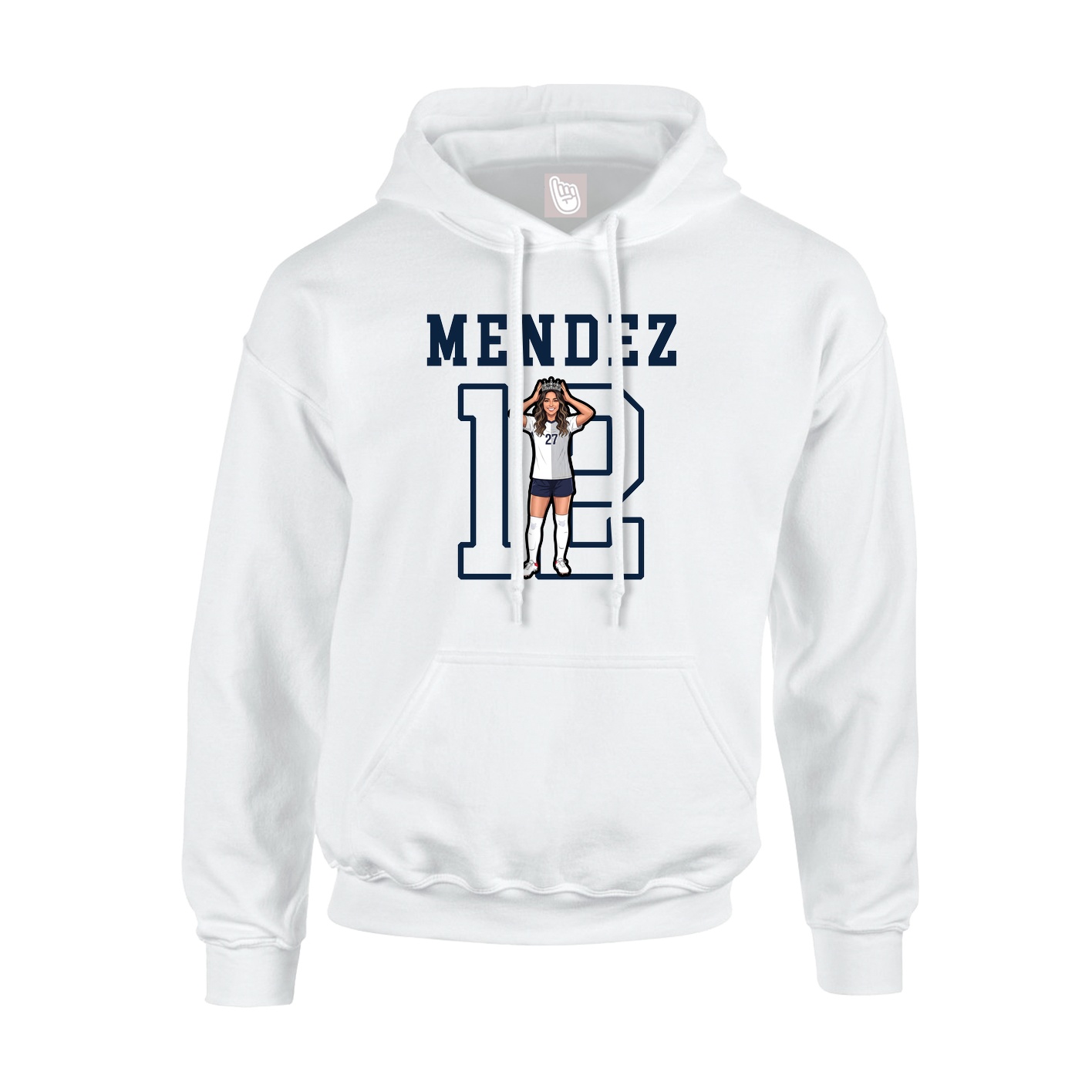 Youth Hoodie — Shirsey in White