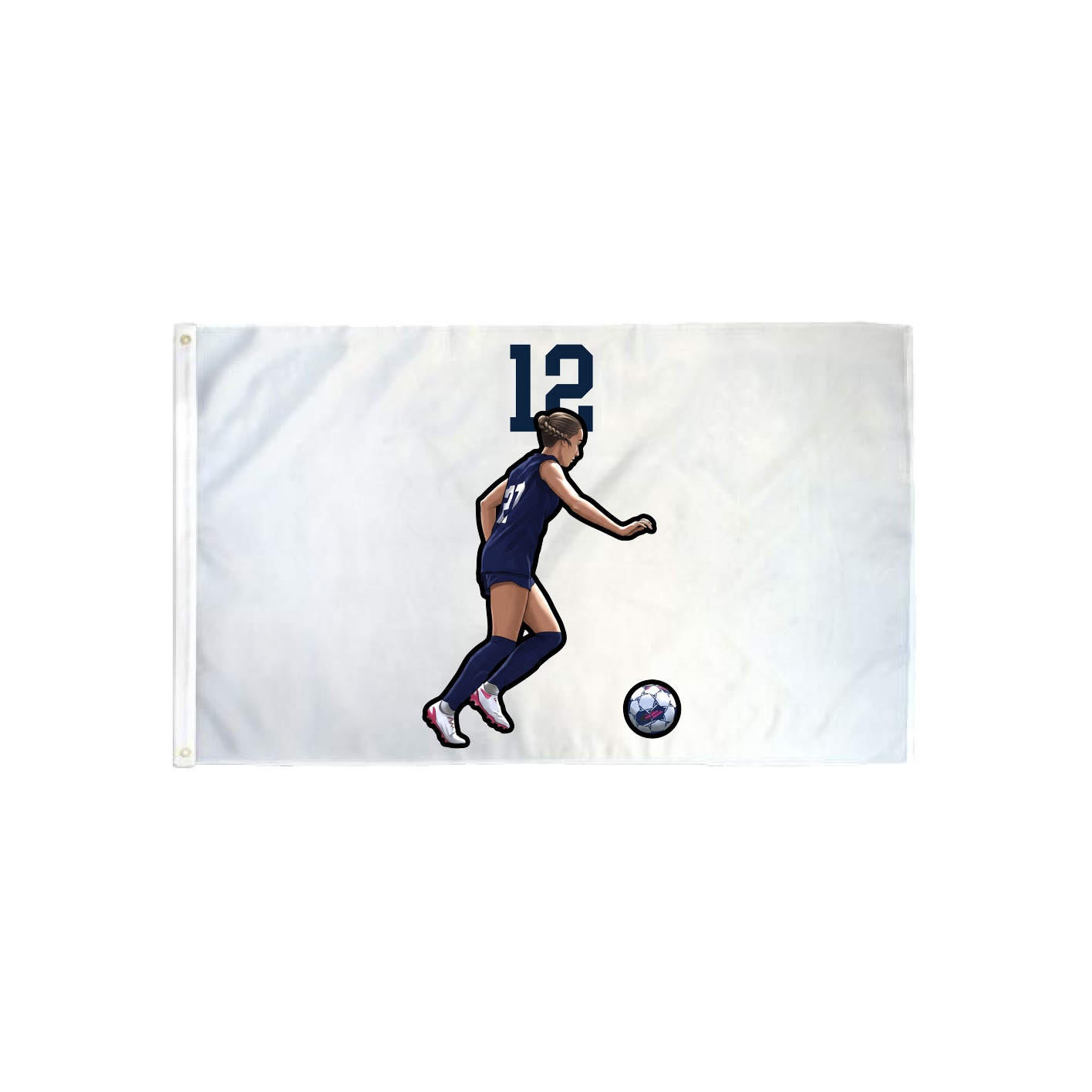 3x5 Flag — Number Top in Classic