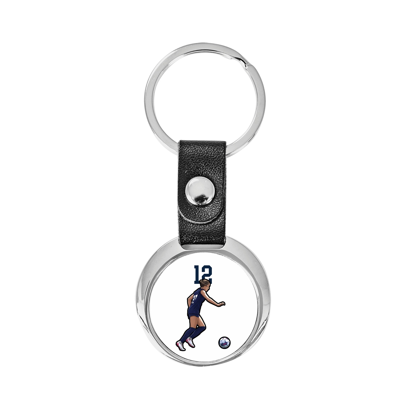 Key Chain — Number Top in Classic