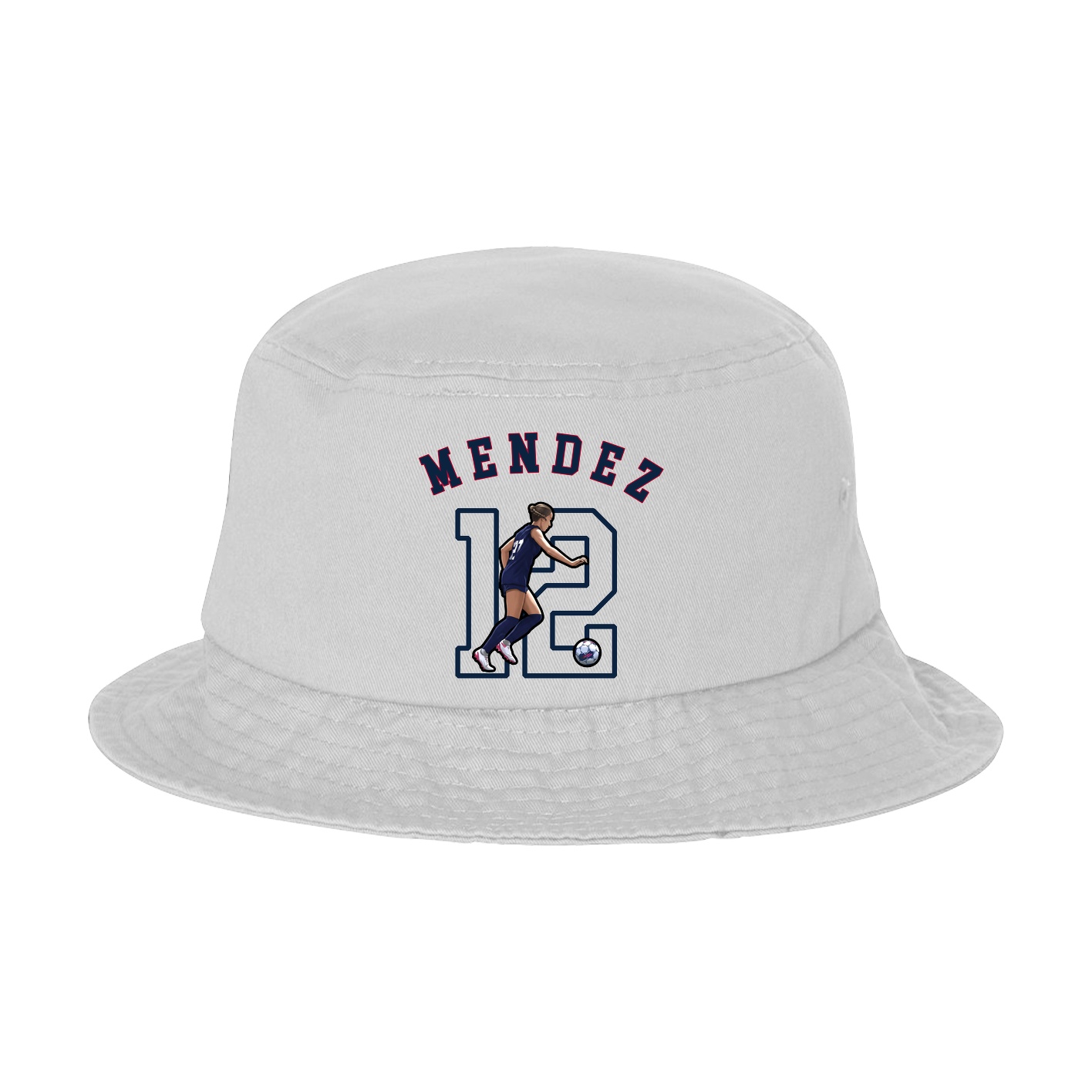 Bucket Cap — Shirsey Arch in White