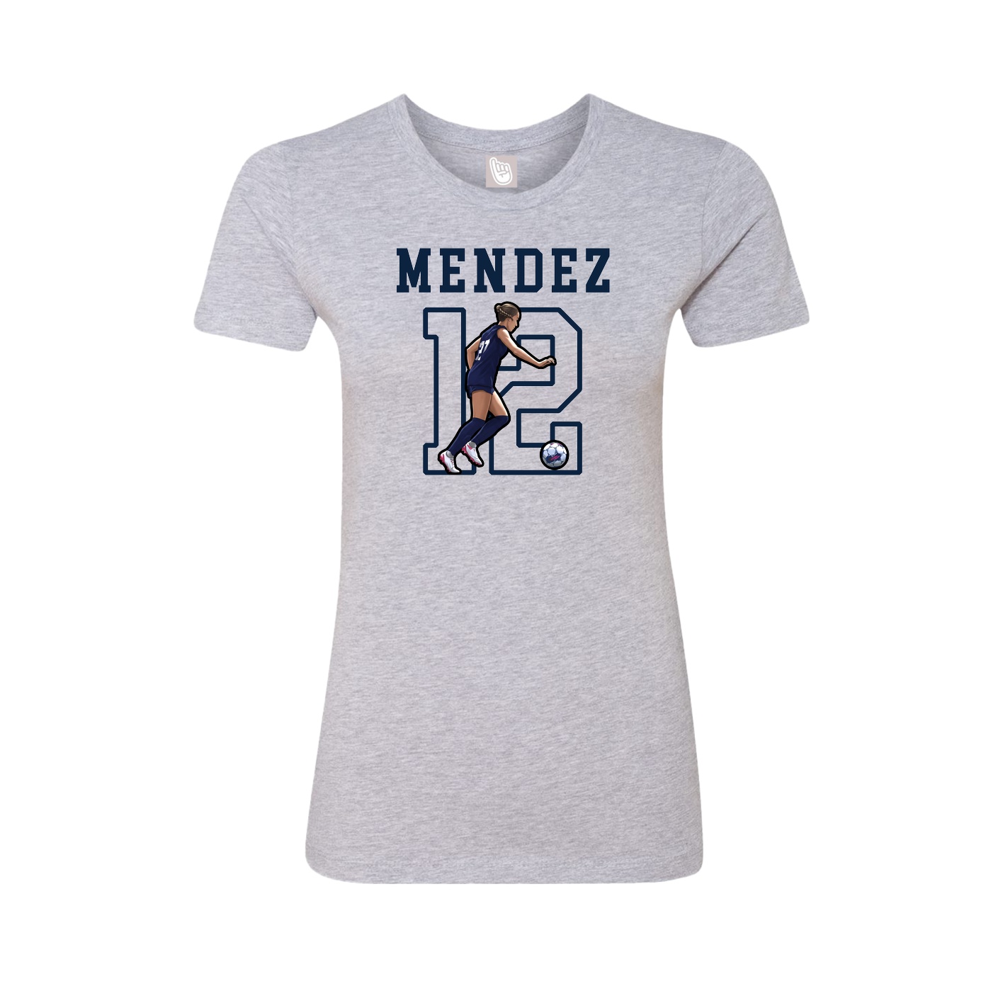 Womens Tee — Shirsey in Grey