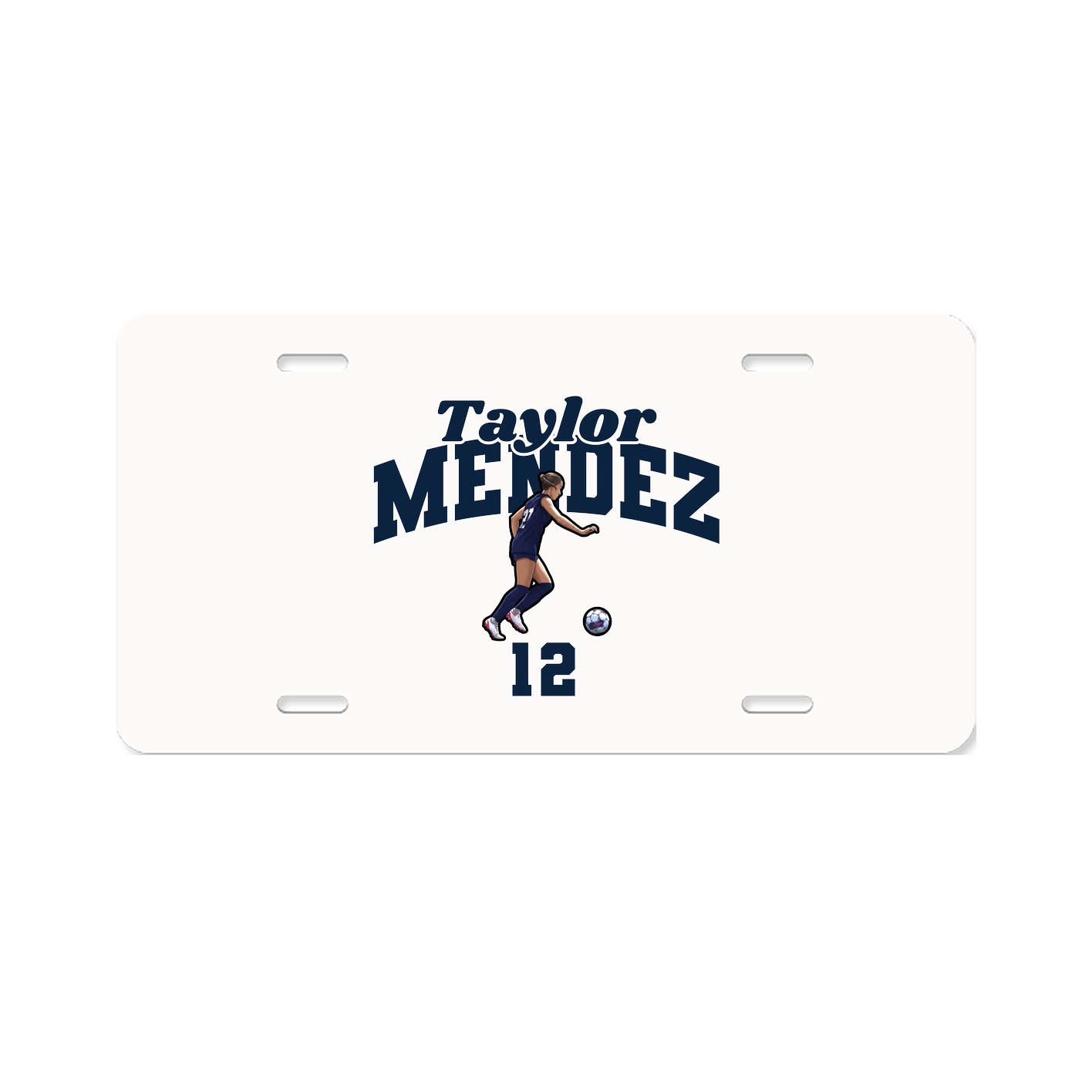 License Plate — Signature Arch in Classic