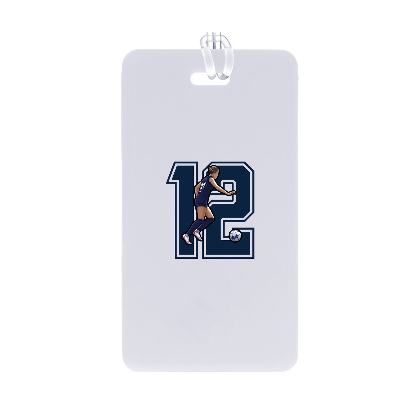 Bag Tag — Number in Classic