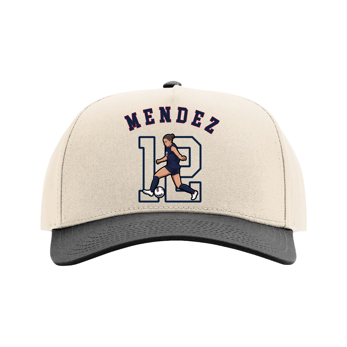 Full Fabric Five-Panel Champ Cap