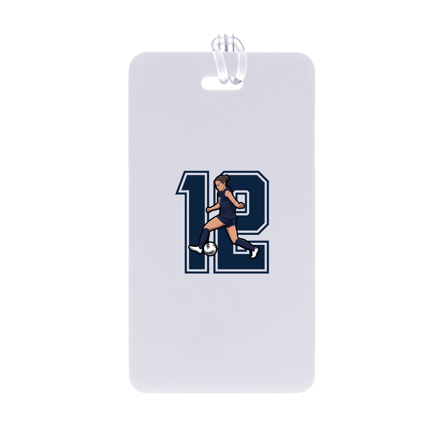 Bag Tag — Number in Classic