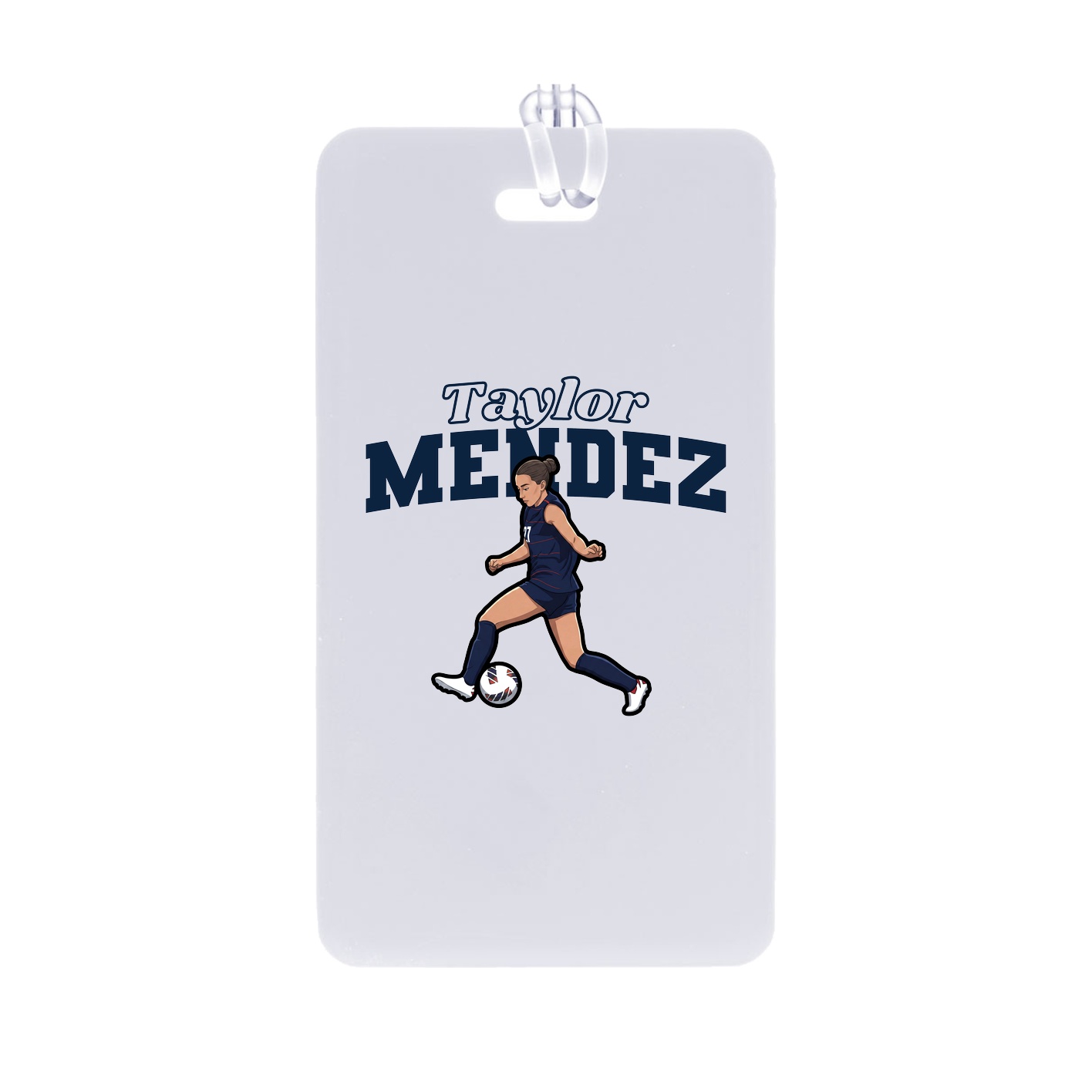 Bag Tag — Name Arch in Classic