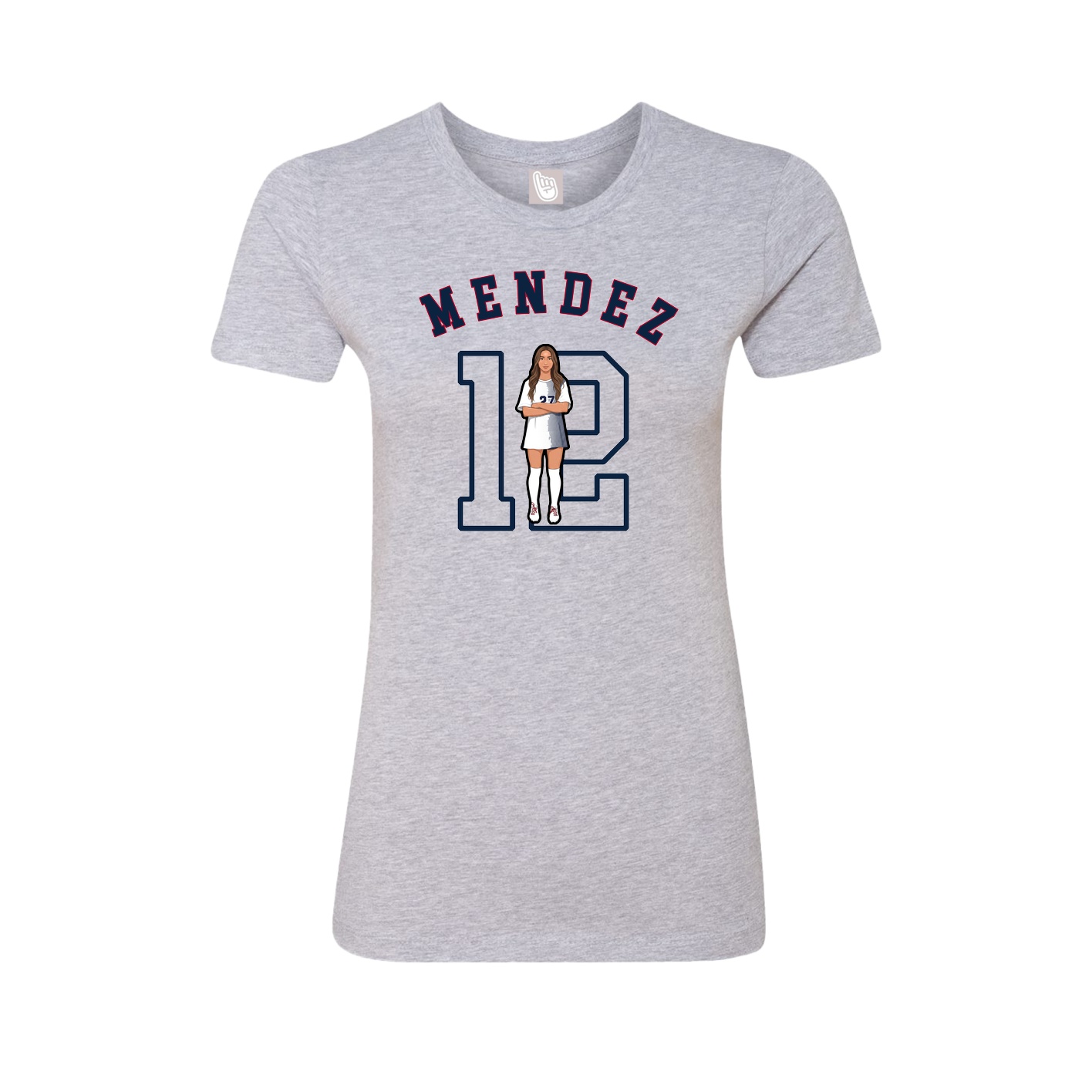 Womens Tee — Shirsey Arch in Grey