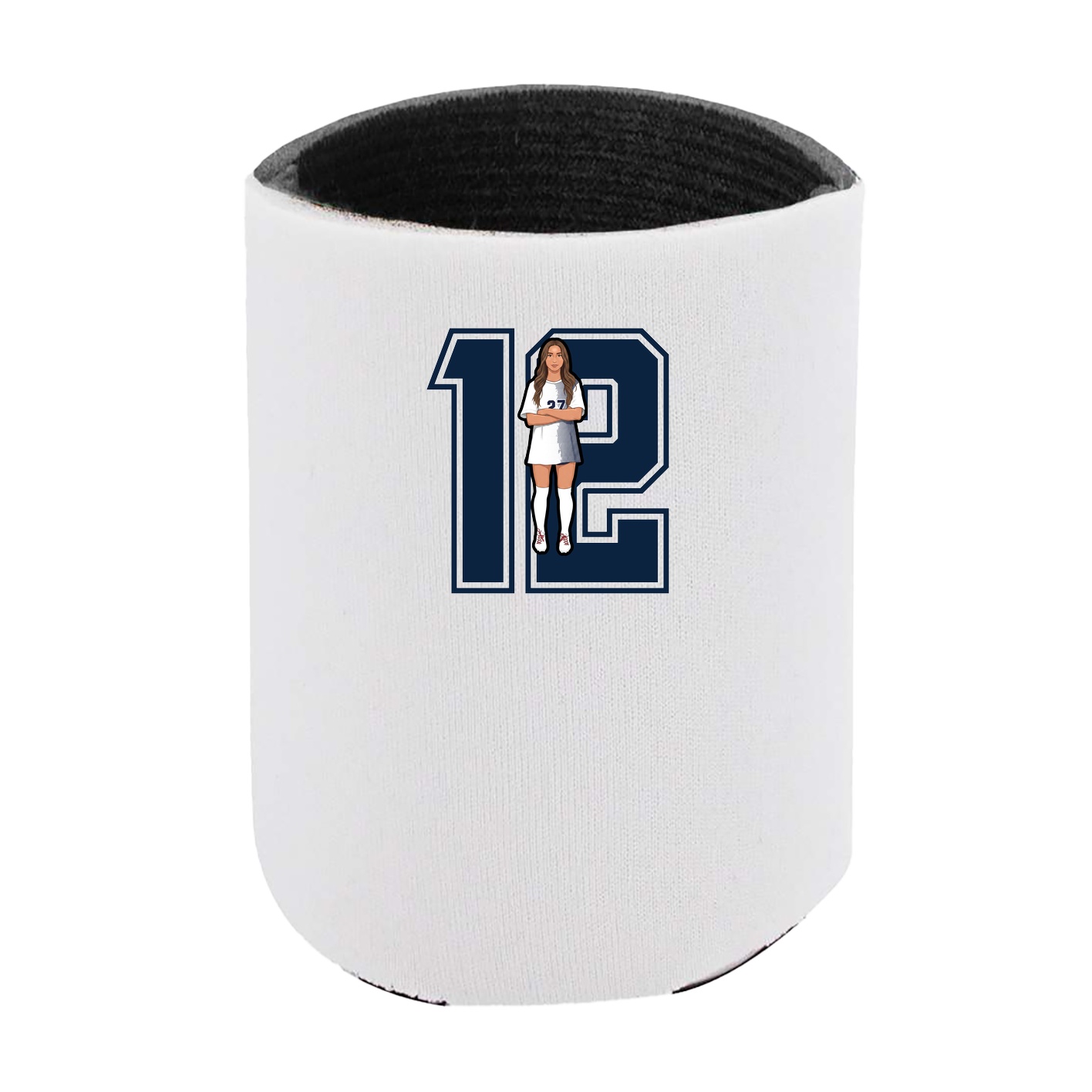 Can Holder — Number in White