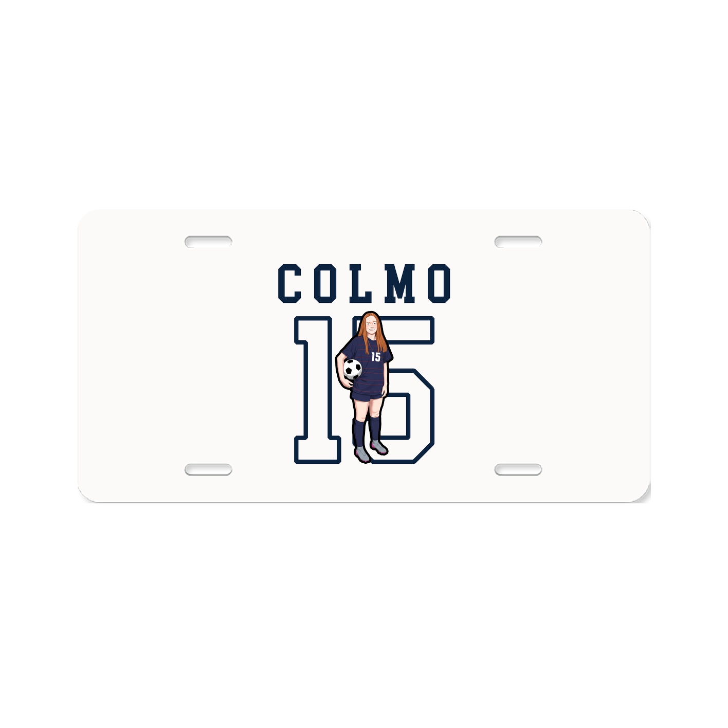 License Plate — Shirsey in Classic