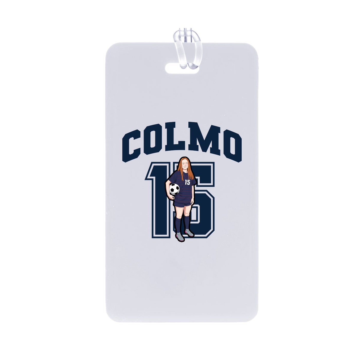 Bag Tag — Number in Classic