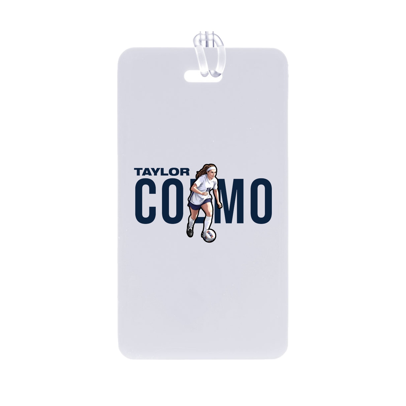 Bag Tag — Player Name in Classic