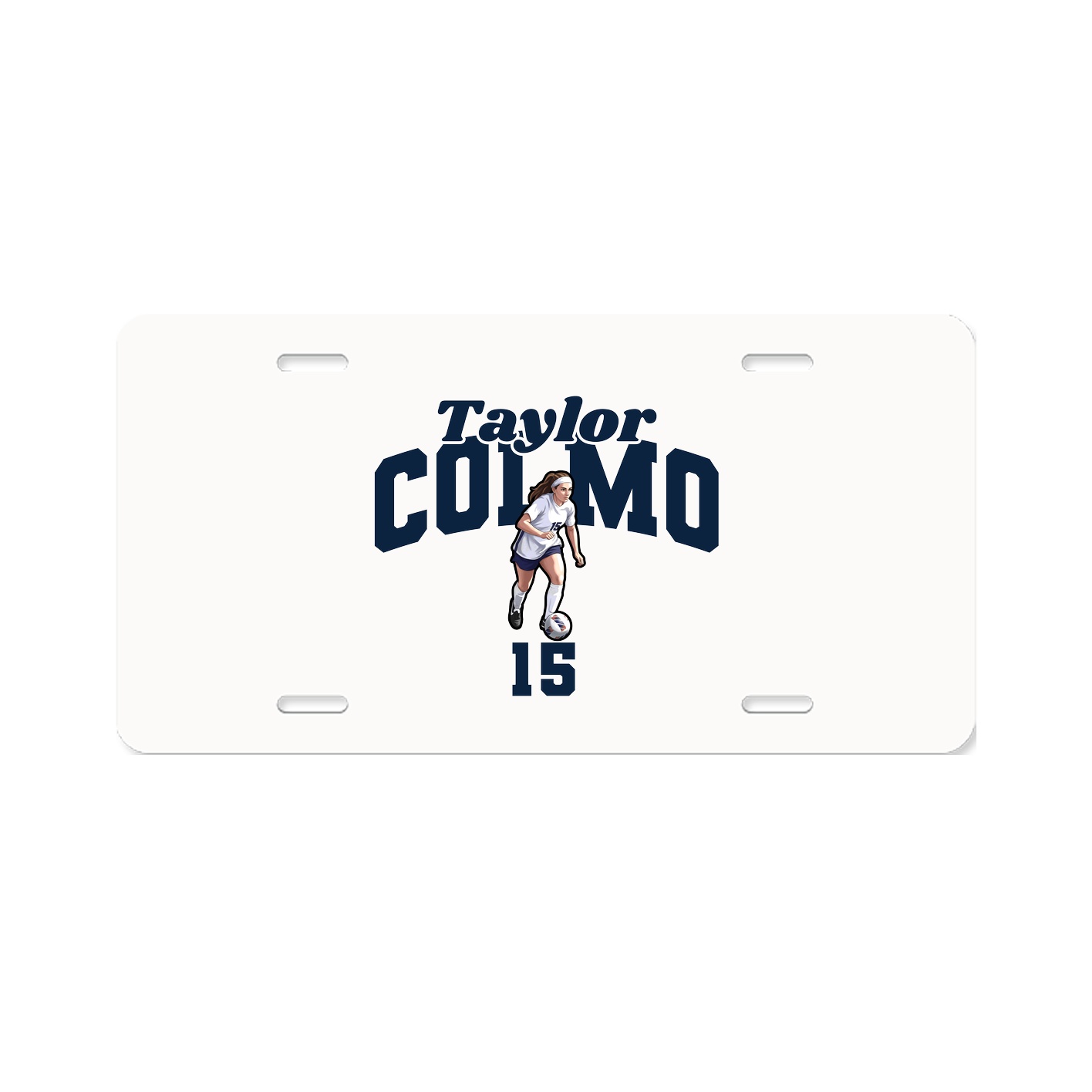 License Plate — Signature Arch in Classic