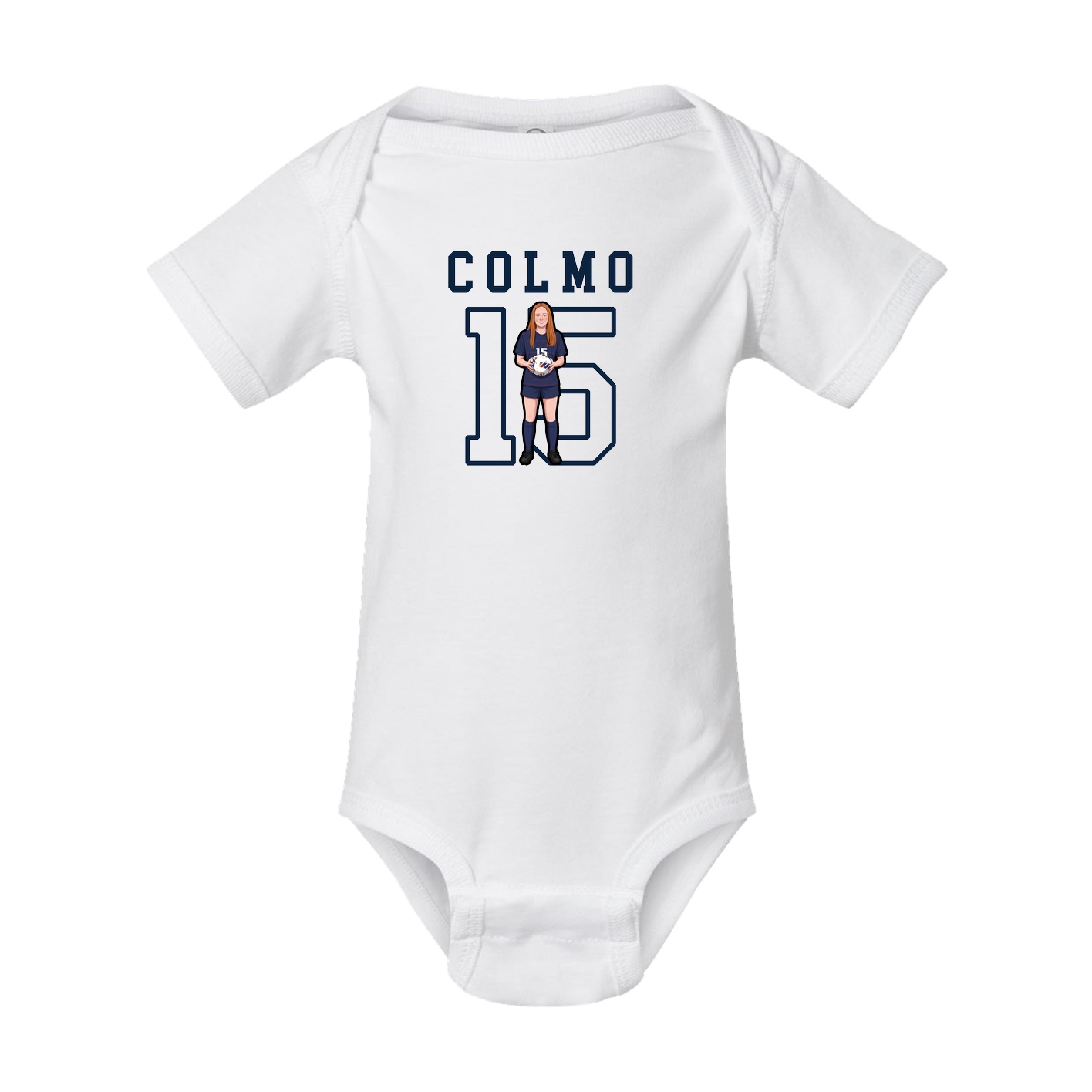 Baby Onesie — Shirsey in White