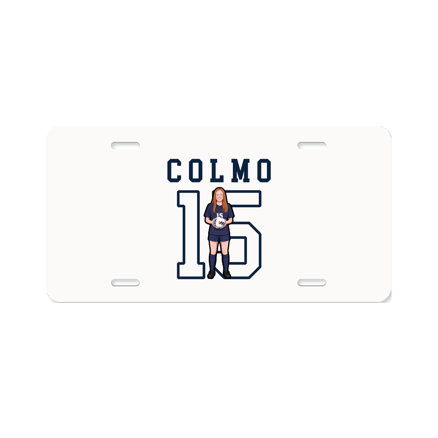 License Plate — Shirsey in Classic