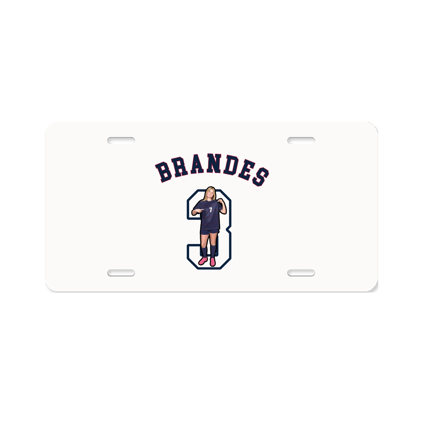 License Plate — Shirsey Arch in Classic
