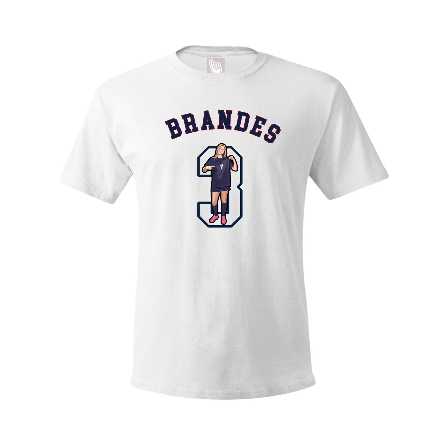 Tee — Shirsey Arch in White