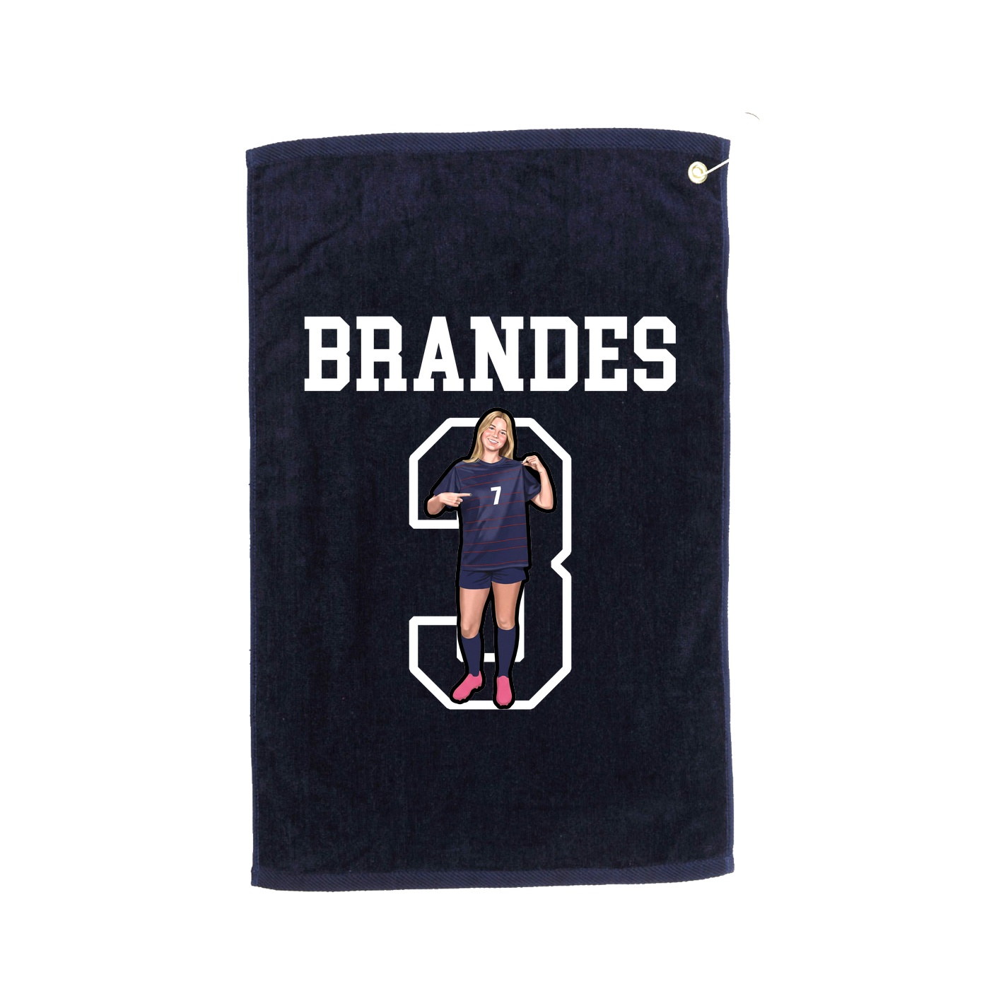 Golf Towel — Shirsey in Navy
