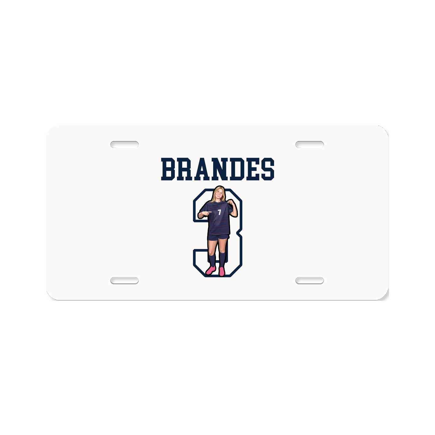 License Plate — Shirsey in Classic