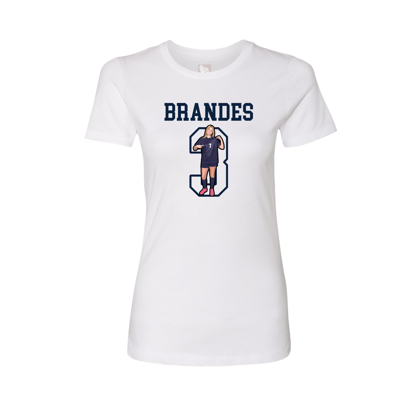 Fitted Women's Tee — Shirsey in White