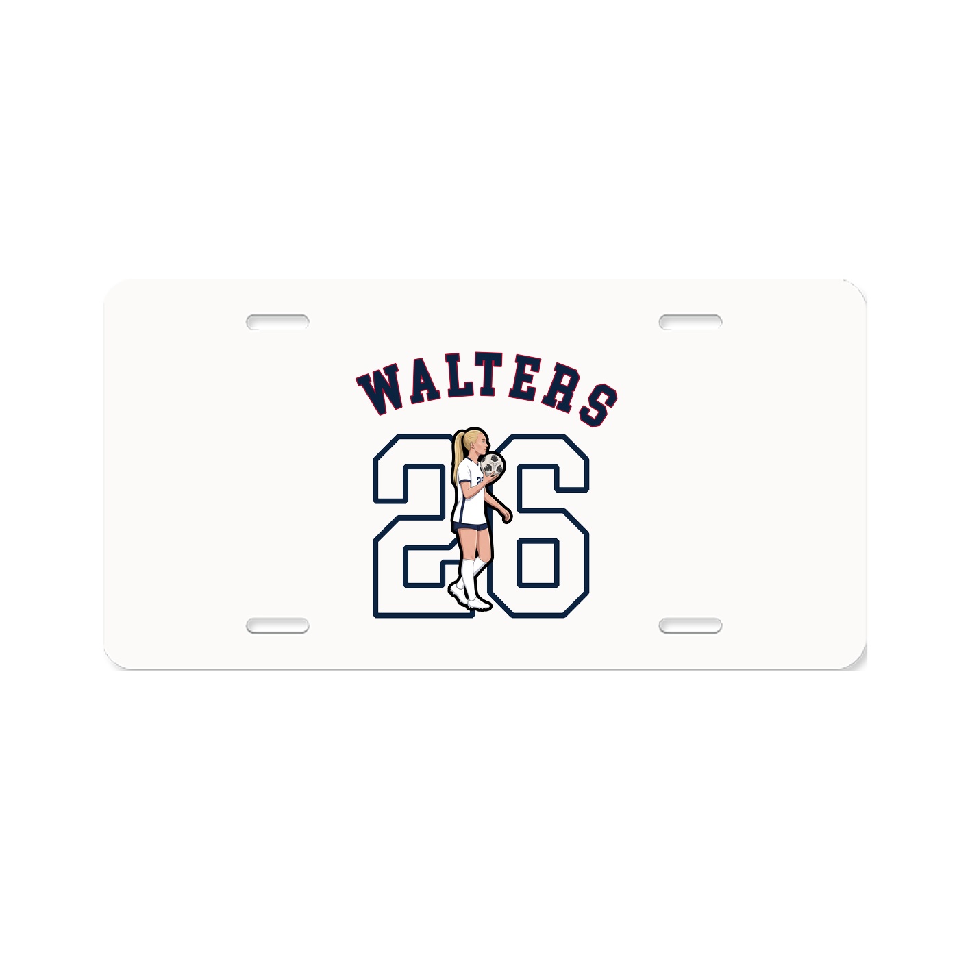 License Plate — Shirsey Arch in Classic