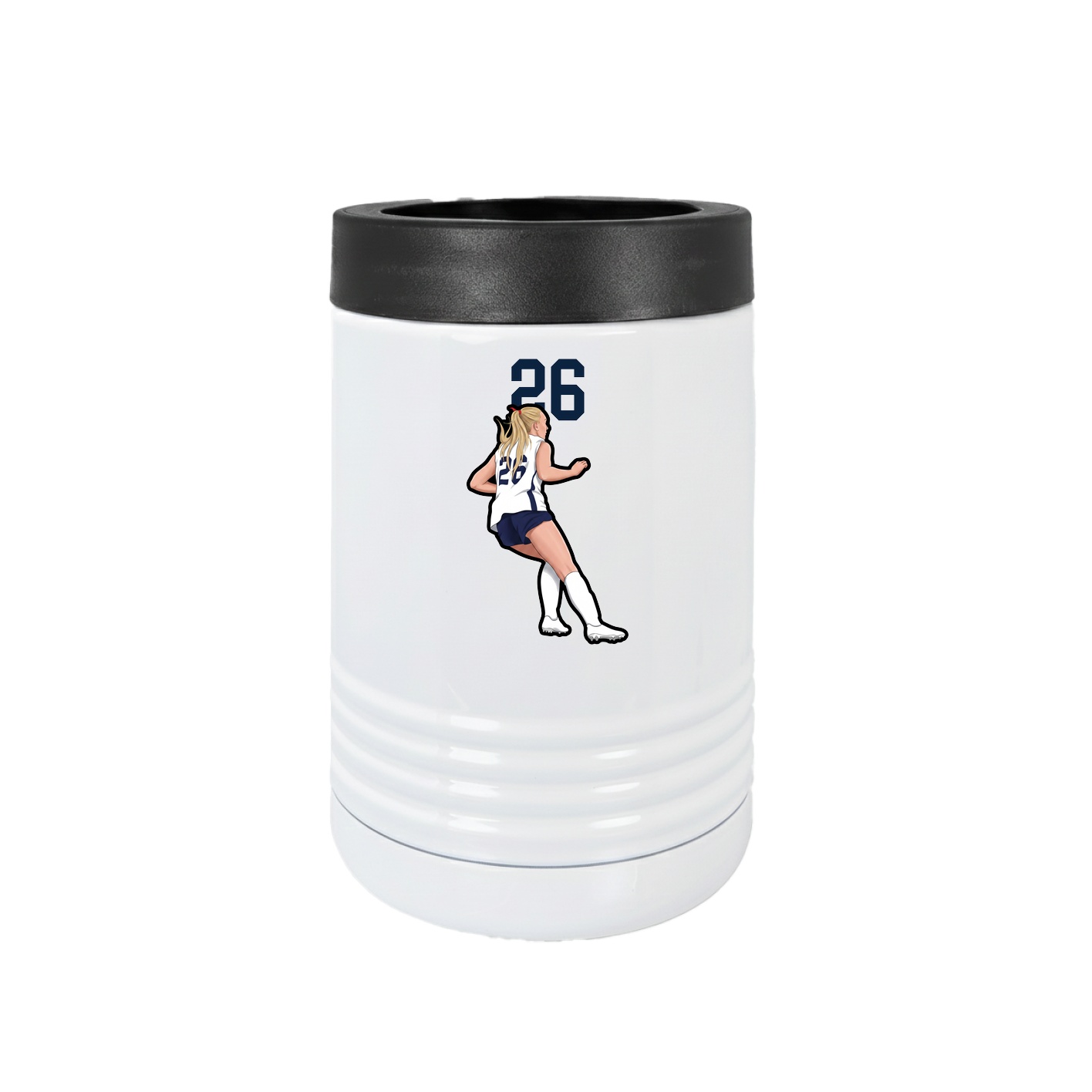 Beverage Holder — Number Top in White