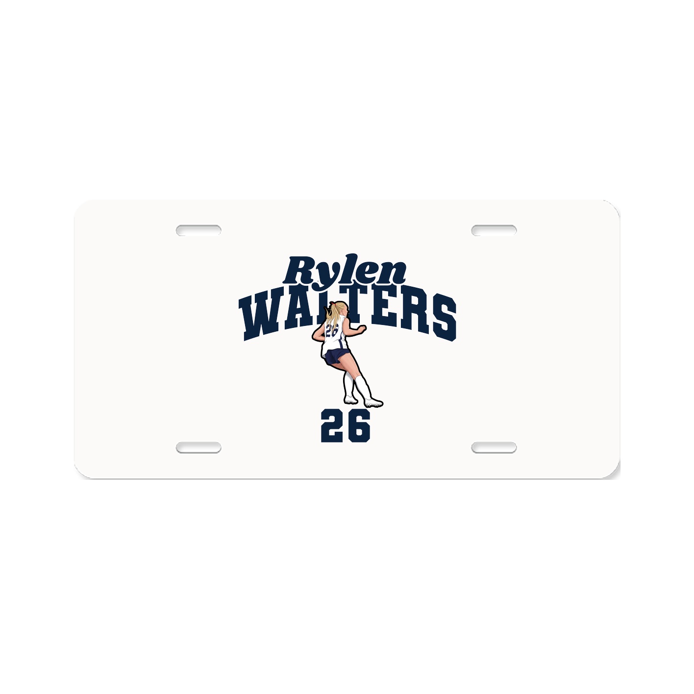License Plate — Signature Arch in Classic