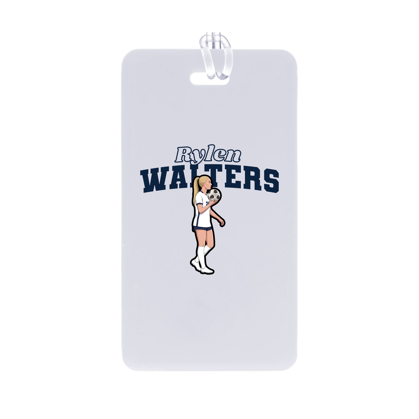Bag Tag — Name Arch in Classic