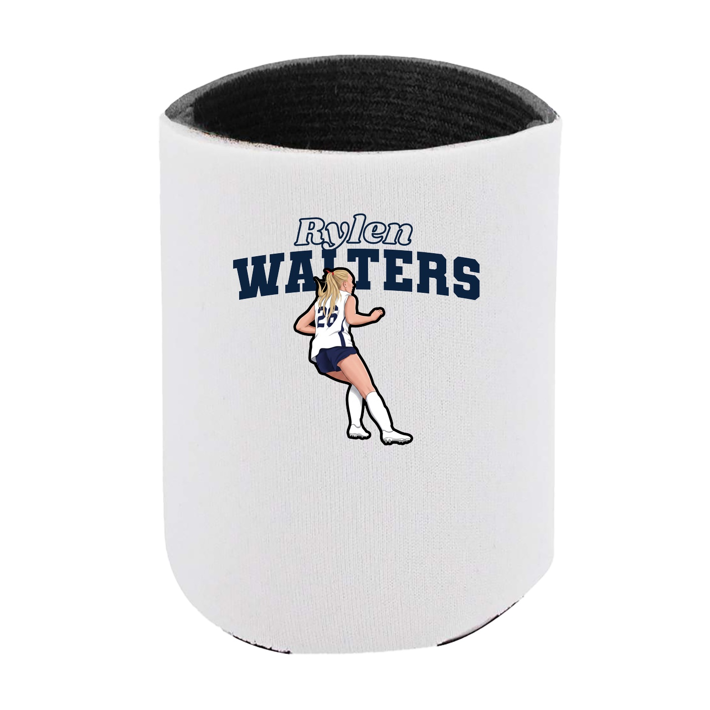 Can Holder — Name Arch in White