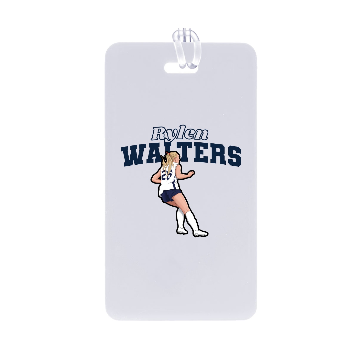 Bag Tag — Name Arch in Classic