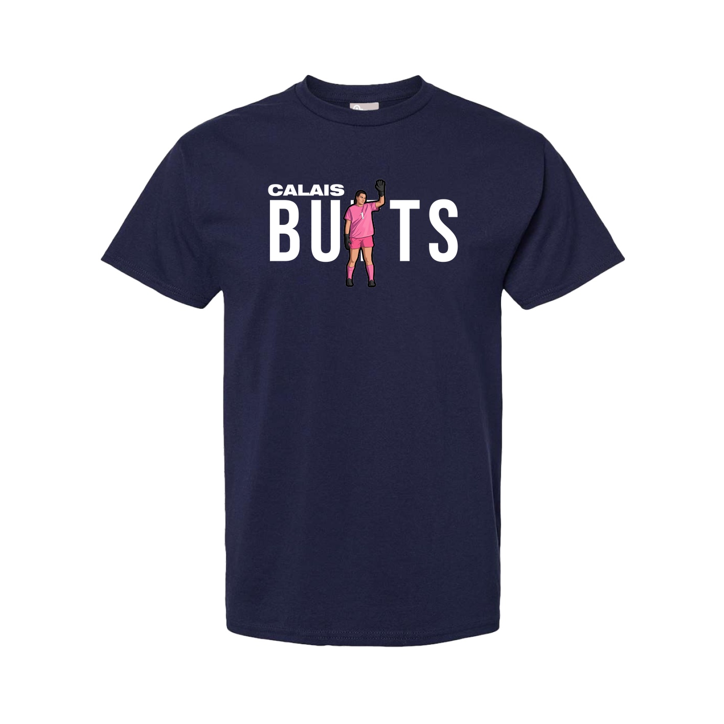 Youth Tee — Player Name in Navy