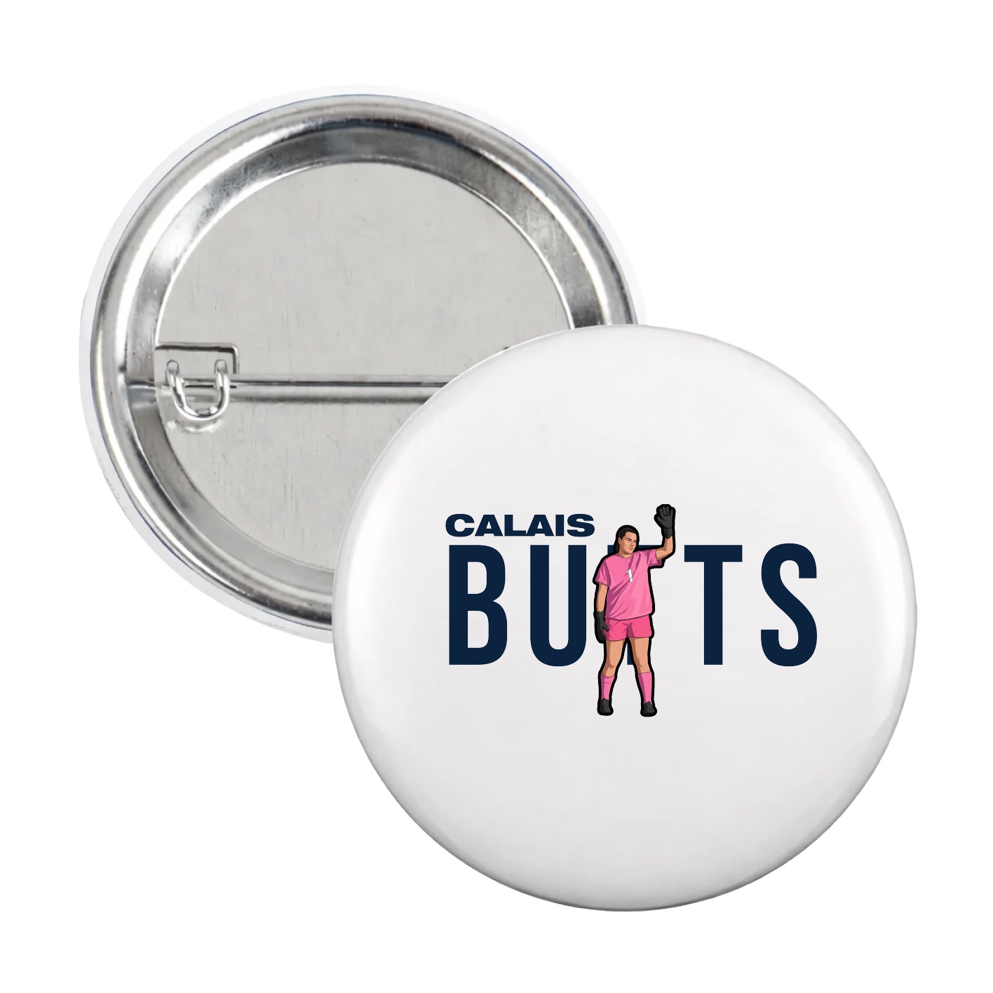 Game Day Button — Player Name in White