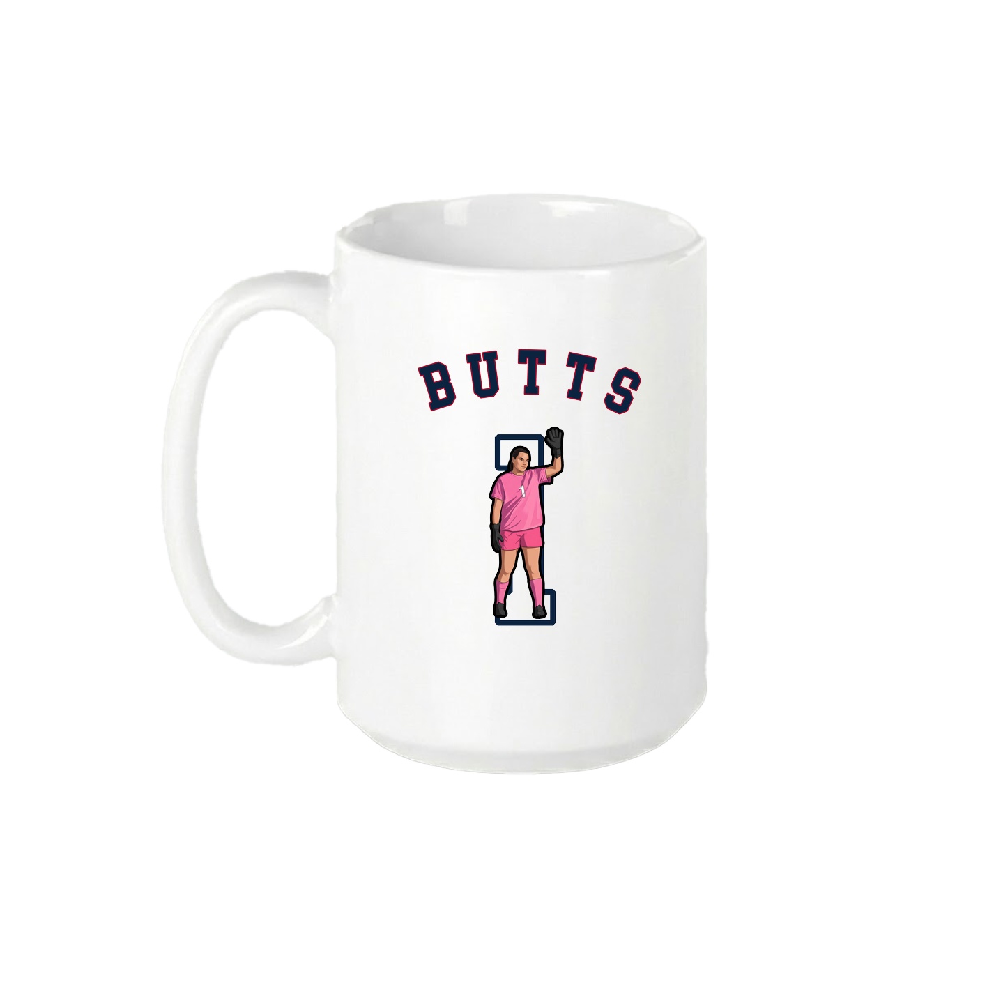15oz Coffee Mug — Shirsey Arch in White