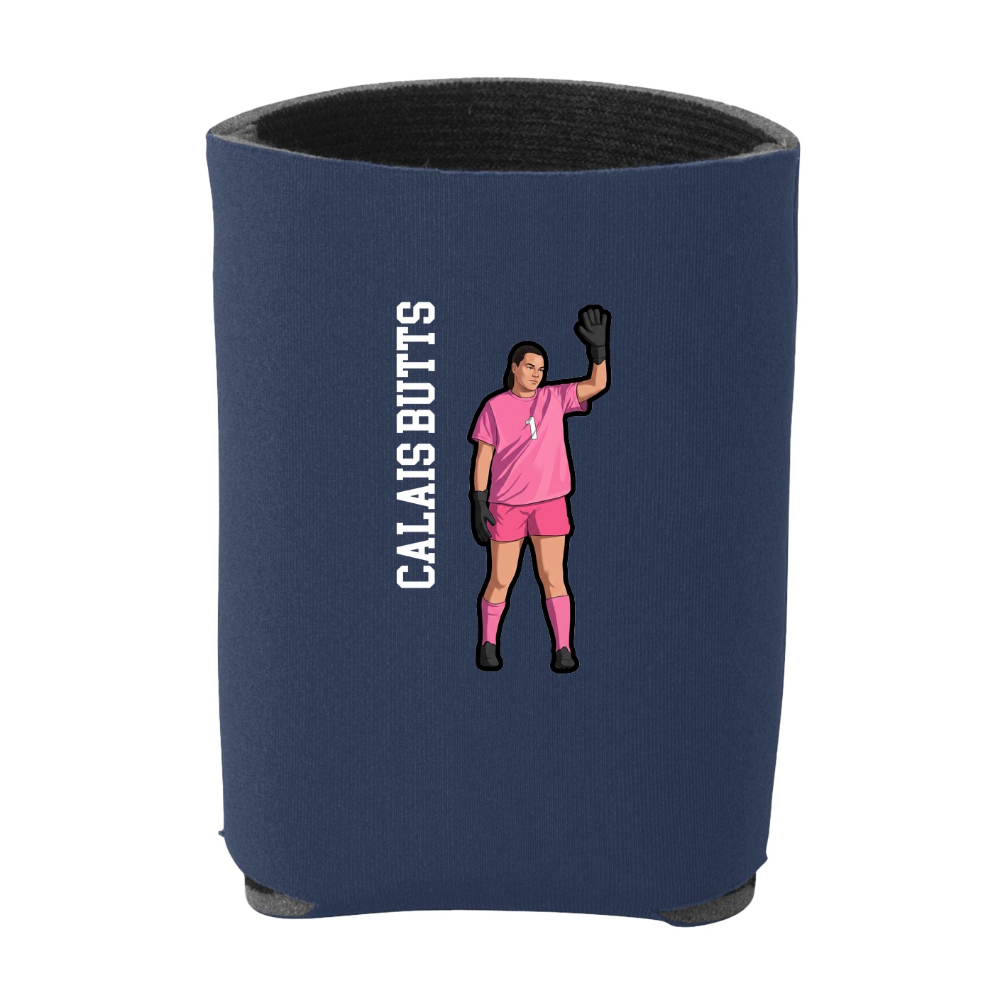 Can Holder — Name Vertical in Navy