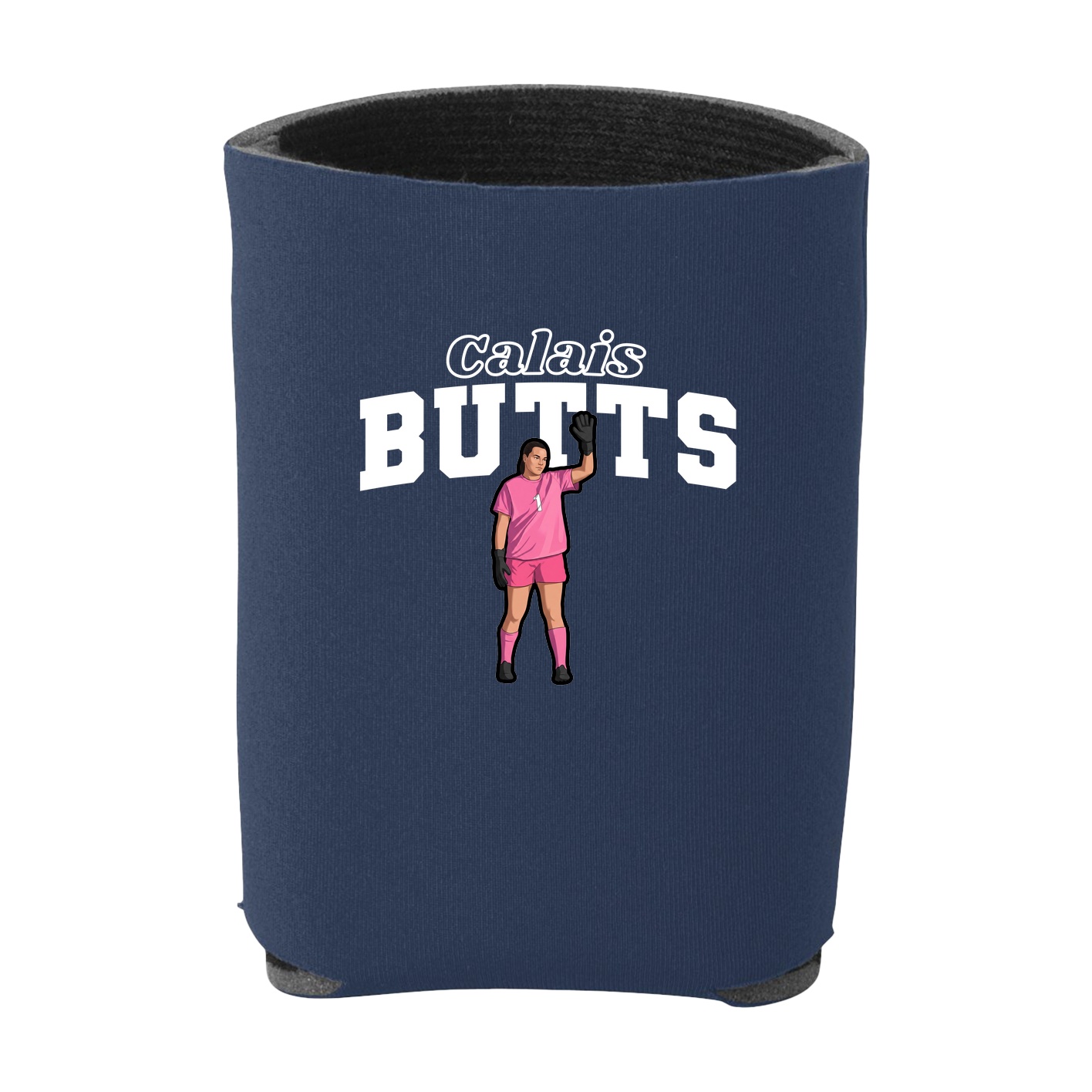 Can Holder — Name Arch in Navy