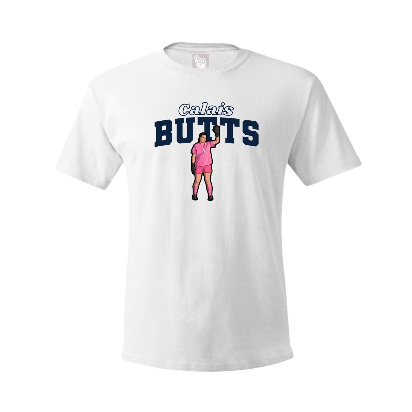 Tee — Name Arch in White