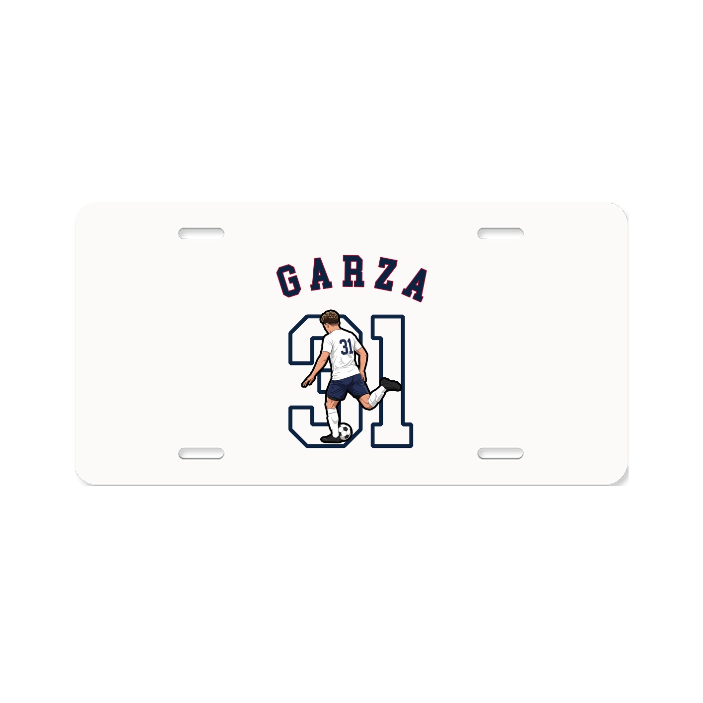 License Plate — Shirsey Arch in Classic