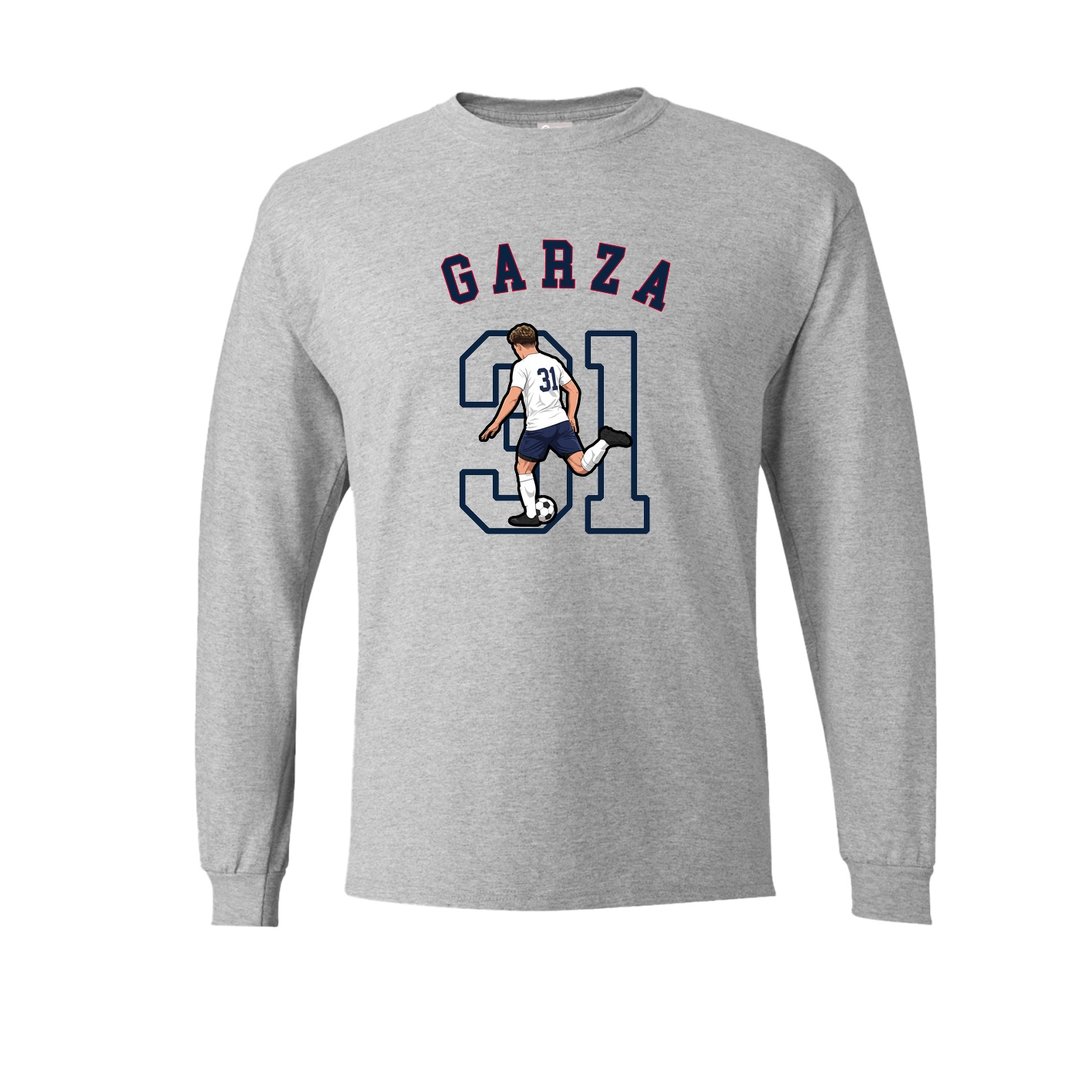 Long Sleeve Tee — Shirsey Arch in Grey