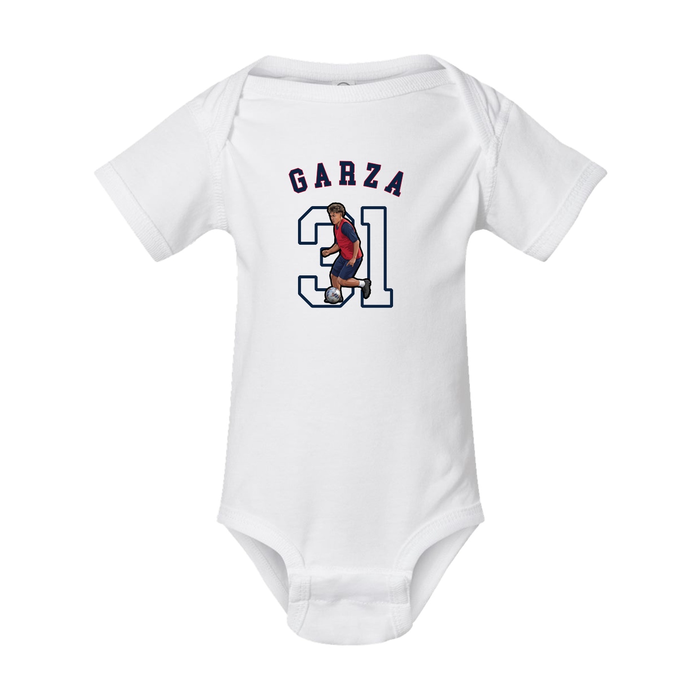 Baby Onesie — Shirsey Arch in White