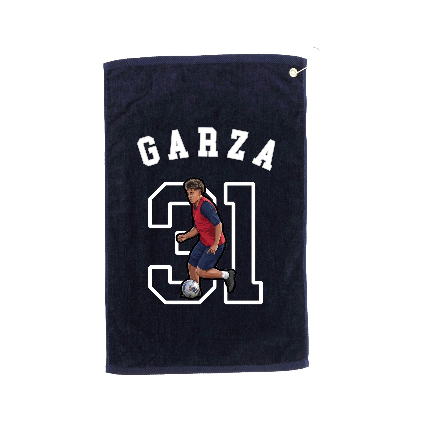 Golf Towel — Shirsey Arch in Navy