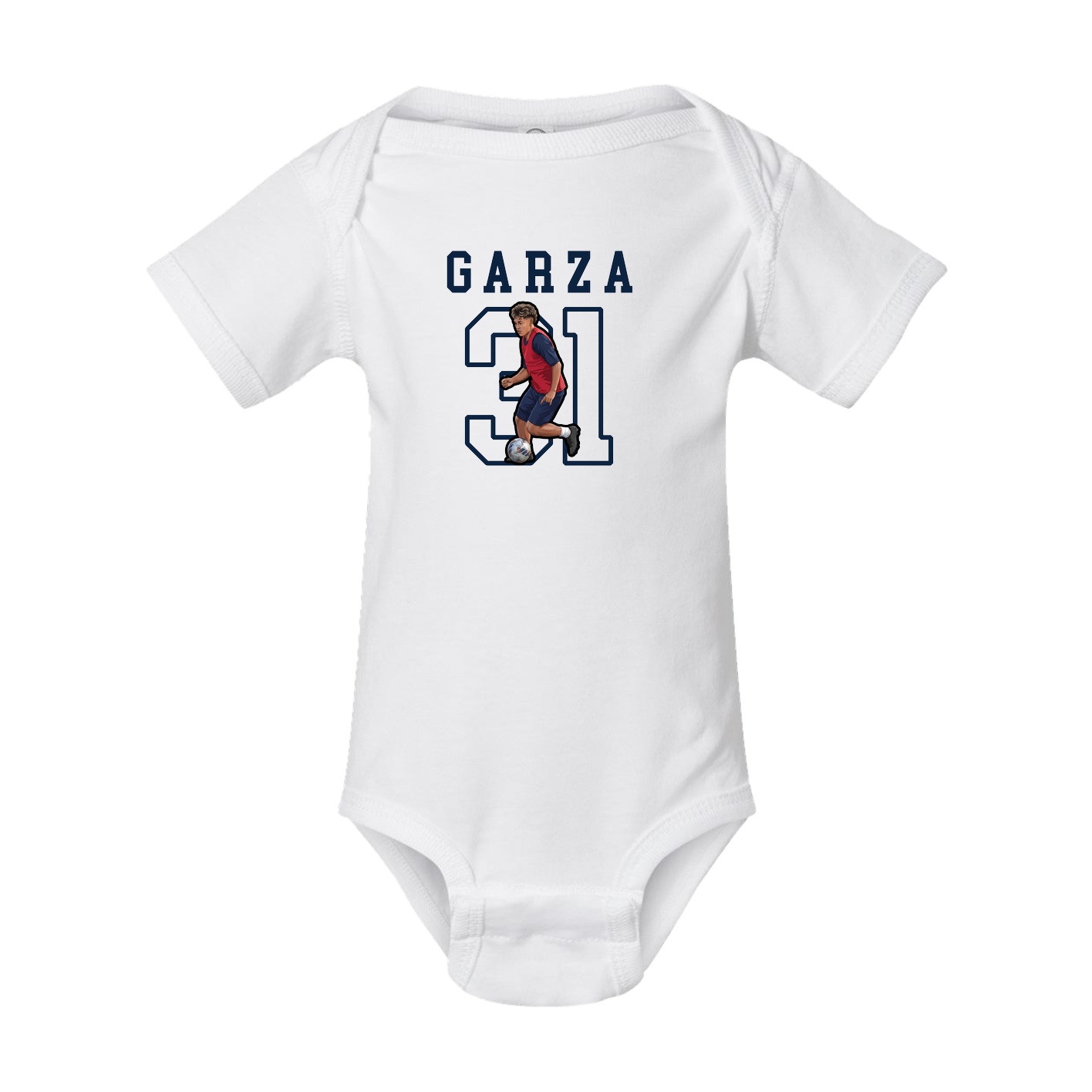 Baby Onesie — Shirsey in White