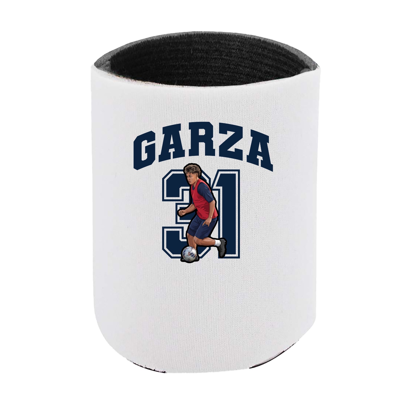 Can Holder — Number in White