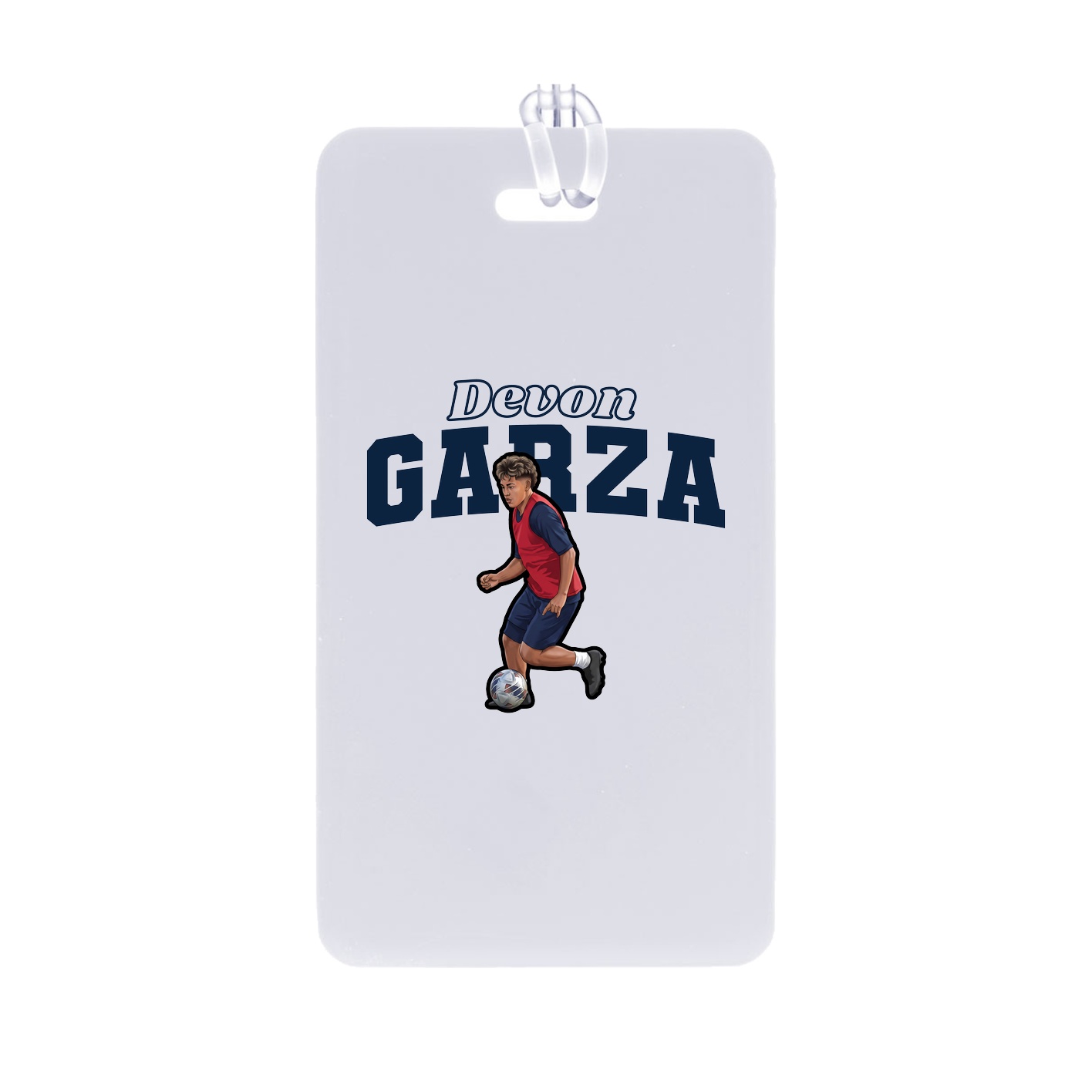 Bag Tag — Name Arch in Classic