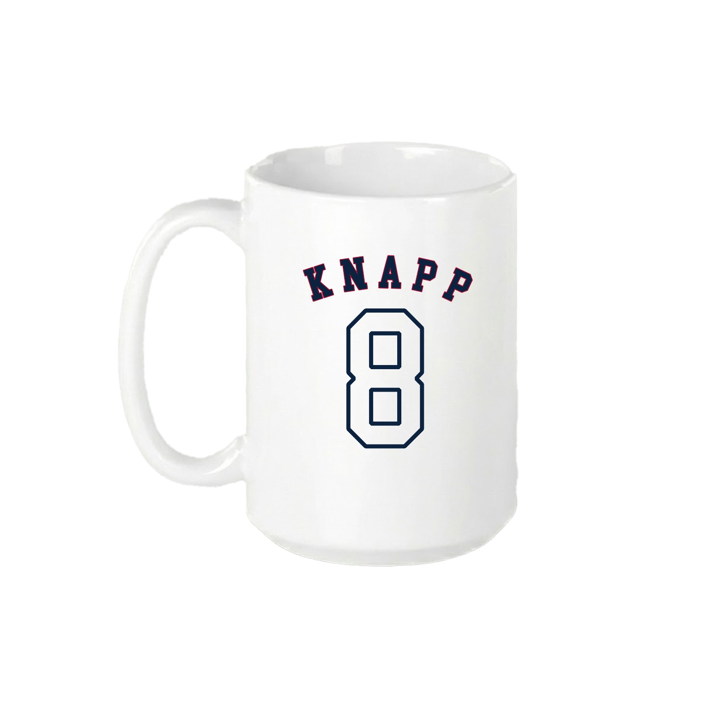 15oz Coffee Mug — Shirsey Arch in White