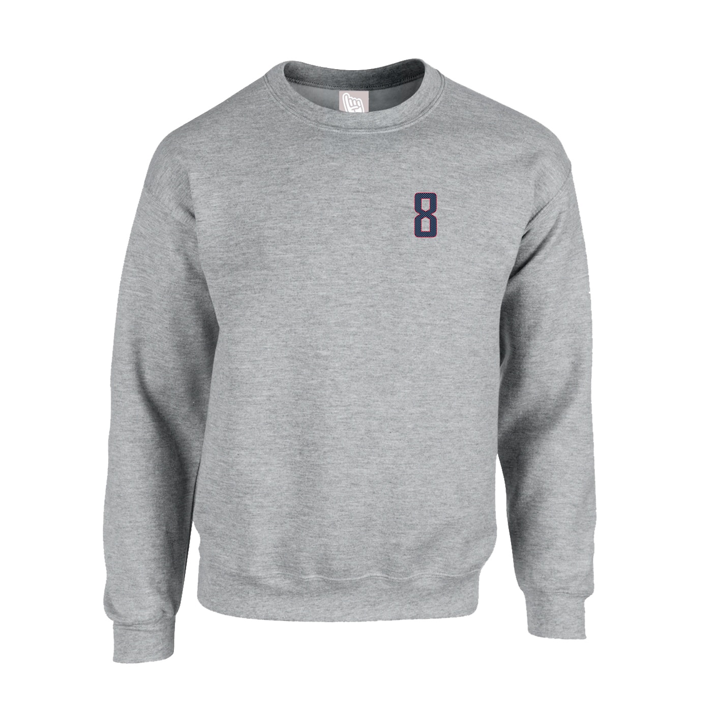 Fleece Crew — Front Shirsy in Grey
