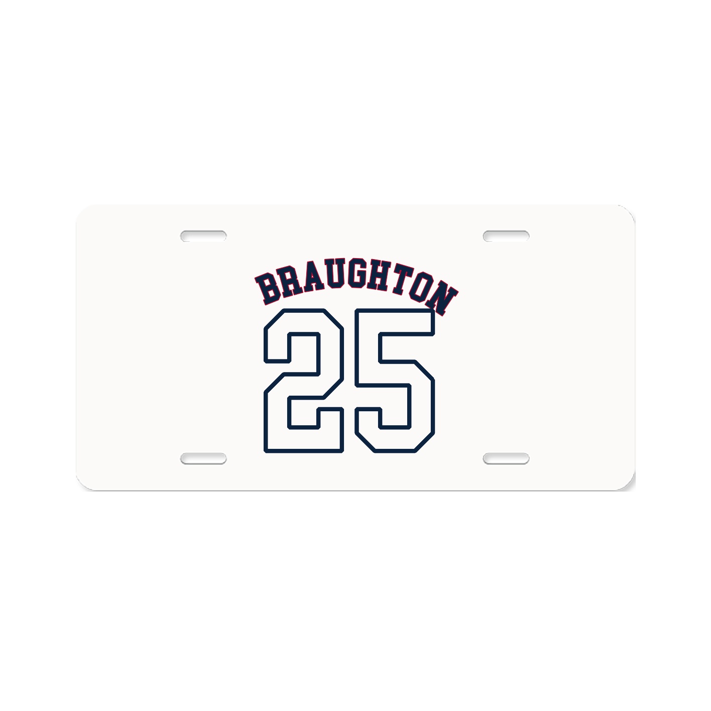 License Plate — Shirsey Arch in Classic