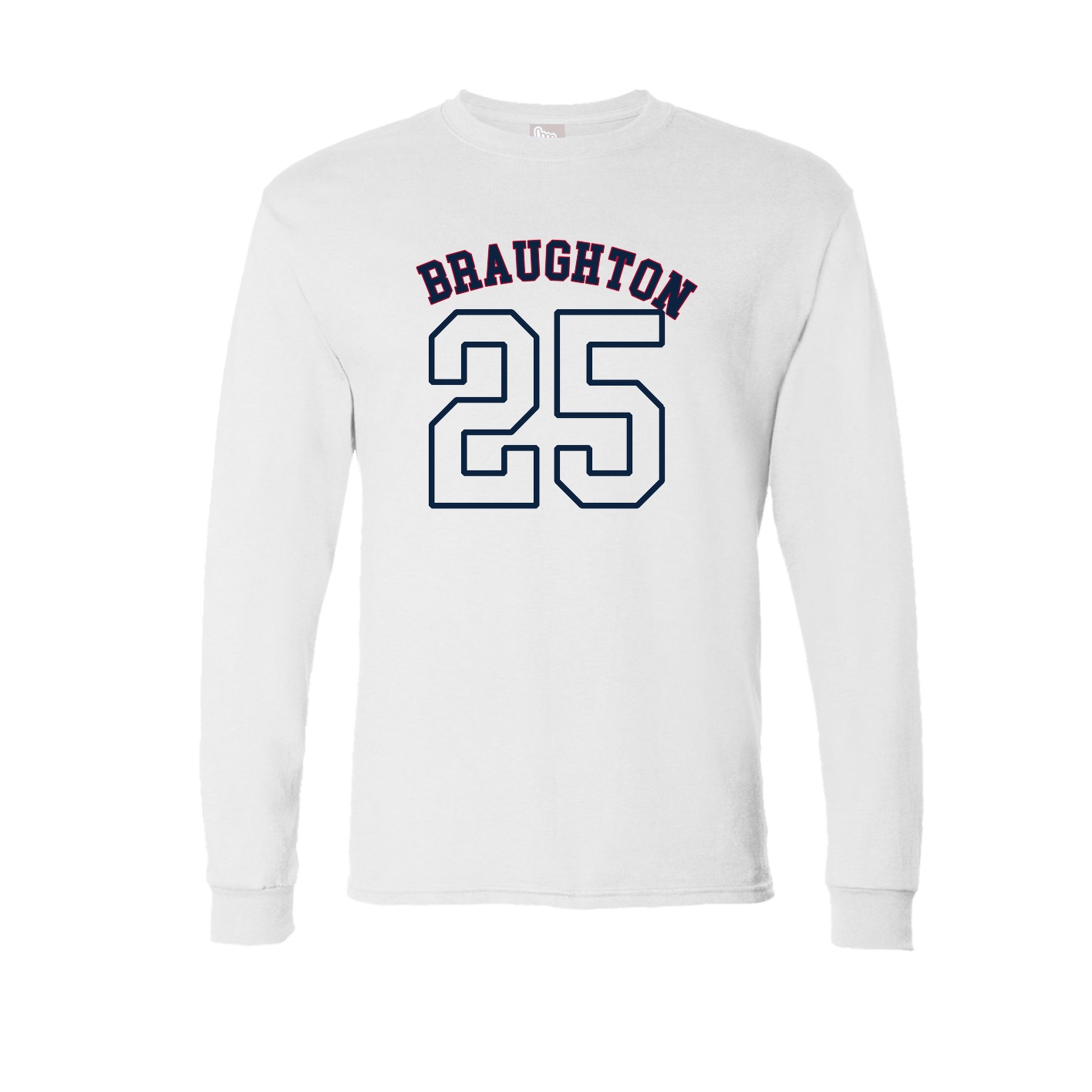 Long Sleeve Tee — Shirsey Arch in White