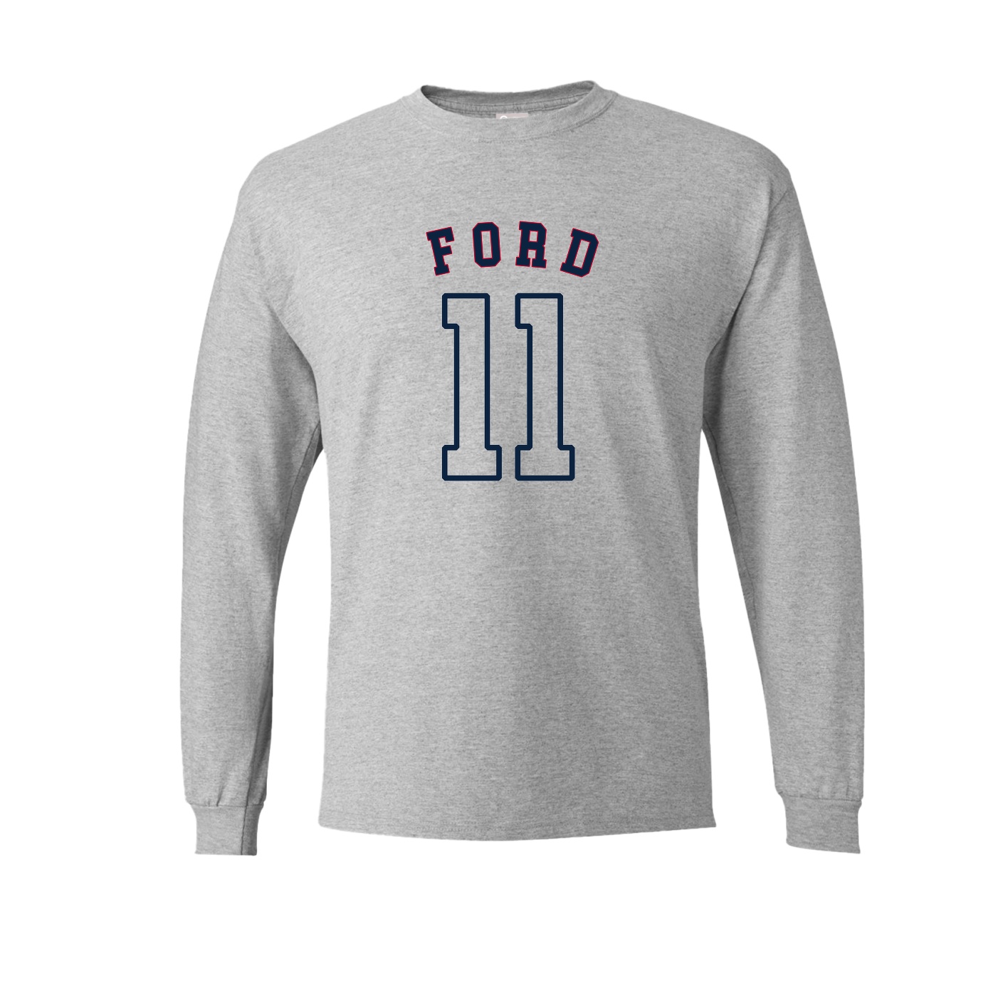 Long Sleeve Tee — Shirsey Arch in Grey