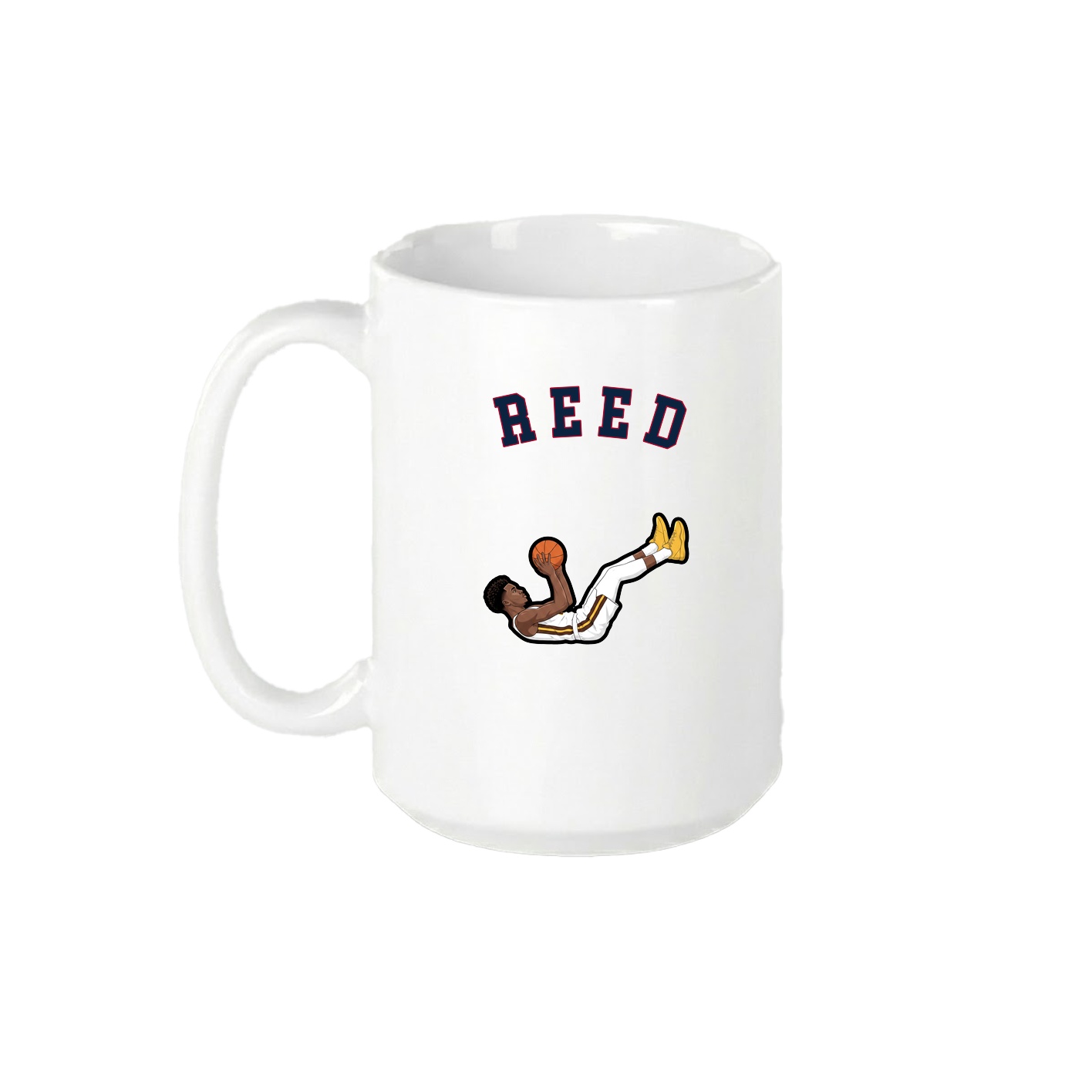 15oz Coffee Mug — Shirsey Arch in White